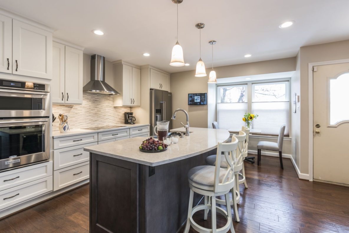 kitchen upgrade eating nook remodel